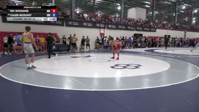 61 kg Champ. Rd Of 32 - Nic Bouzakis, Ohio RTC/ TMWC vs Caleb McElroy, Central Valley RTC
