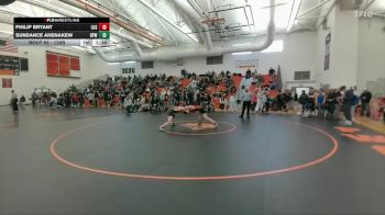 126B Round 1 - Philip Bryant, Lockwood (Billings) vs Sundance Ahenakew, Huntley Project (Worden)