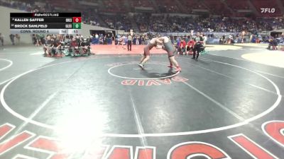 6A Boys 285 lbs Cons. Round 4 - Brock Sahlfeld, Glencoe Boys vs Kallen Saffer, Oregon City Boys