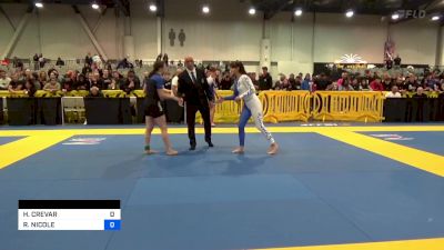 HELENA CREVAR vs RYLEY NICOLE 2023 World IBJJF Jiu-Jitsu No-Gi Championship