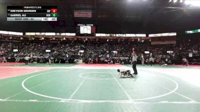 50 lbs Cons. Round 4 - Gabriel Ali, WSW1 vs Greyson Grunden, EMPA