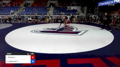 126 lbs Rnd Of 128 - Lakota Brewer, WI vs Trapper Lippincott, TN