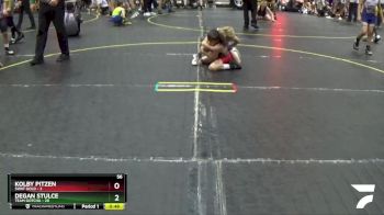 56 lbs Semis & 1st Wrestleback (8 Team) - Kolby Pitzen, SWAT Gold vs Degan Stulce, Team Gotcha