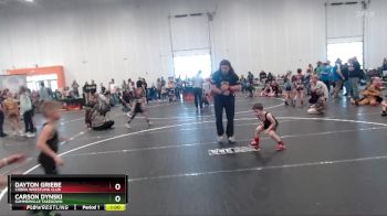 60/65 Round 2 - Carson Dynski, Summerville Takedown vs Dayton Griebe, Cobra Wrestling Club