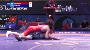 55 kg 1/2 Final - Keanu Dillard, United States vs Kursantbek Isakov, Kyrgyzstan