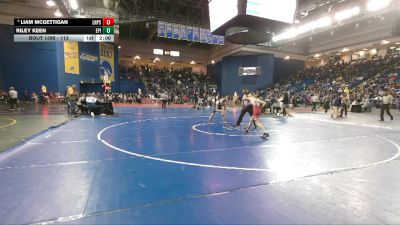 113 lbs Champ. Round 3 - Riley Keen, Virginia Episcopal vs Liam McGettigan, Lake Highland Preparatory School