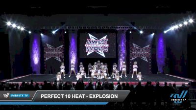 Perfect 10 Heat - Explosion [2022 L2 Junior - D2 - Small - B Day 1] 2022 JAMfest Cheer Super Nationals