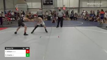 86 lbs Round Of 16 - Townes Wilson, Moen Wrestling Academy vs Chase Krantz, Jr. Pioneers WC