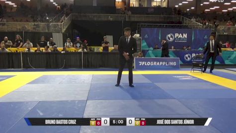 José Dos Santos Júnior vs Bruno Bastos Cruz 2025 Pan Jiu Jitsu IBJJF Championship