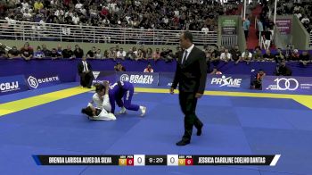 Jessica Caroline Coelho Dantas vs Brenda Larissa Alves Da Silva 2025 Brasileiro Jiu-Jitsu IBJJF