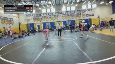126 lbs Champ. Round 2 - Shane Mallory, Cocoa Beach WC vs Luke Ladle, Cardinal Mooney
