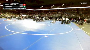 138 Class 4 lbs Semifinal - Keaton Overcast, Republic vs Ross Davis, Liberty