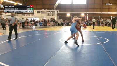160 lbs Semifinal - Billy Tyler, Integrity vs Reagan Milheim, M2tc