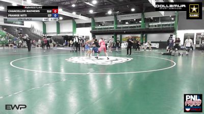 144 kg 5th Place - Chancellor Mathews, Black Fox Wrestling Academy vs Frankie Nitti, Izzy Style Wrestling