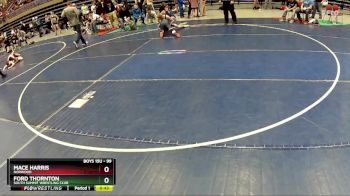 99 lbs Cons. Semi - Mace Harris, Norwood vs Ford Thornton, South Summit Wrestling Club