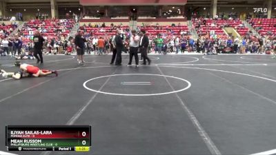 85 lbs Round 1 - Meah Russom, Phillipsburg Wrestling Club vs Iliyah Sailas-Lara, Pomona Elite