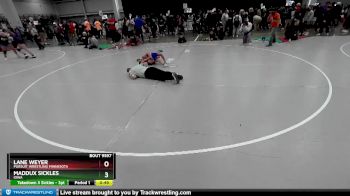 70 lbs Quarterfinal - Maddux Sickles, Iowa vs Lane Weyer, Pursuit Wrestling Minnesota