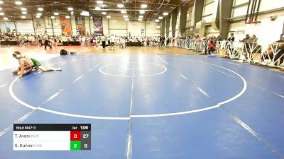 152 lbs Rr Rnd 3 - Ty Aveni, PA Rednecks vs Sam Kuhns, Pursuit Wrestling Academy