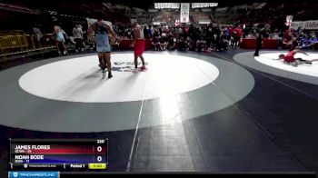 220 lbs Round 4 (16 Team) - James Flores, OCWA vs Noah Bode, IEWA