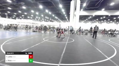 73 lbs Consi Of 4 - Tucker Lotts, Ateam vs Joseph Rios, Sunnyside WC