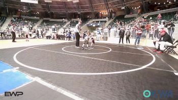 46 lbs Consi Of 8 #1 - Tucker Henley, Eufaula Ironheads Wrestling Club vs Hudson Burgess, Keystone Wrestling Club