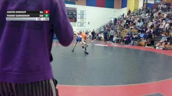 144 lbs Cons. Round 2 - Austin Stewart, Dallas vs Fisher Gunderson, South Eugene