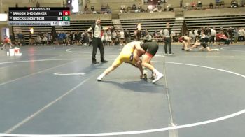 152 Championship Bracket Champ. Round 2 - Braden Shoemaker, Brandon Valley vs Brock Lundstrom, Hastings