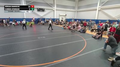 132 lbs Champ. Round 1 - Jordan Harrison, Lake Gibson Braves vs Curren Atkinson, Unattached