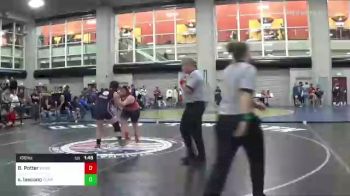 190 lbs Semifinal - Bretlee Potter, Bear River vs Scarlet Lascano, Slam Academy