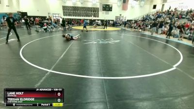 108-111 lbs Round 1 - Teegan Eldridge, Cheyenne East vs Lane Holt, Douglas