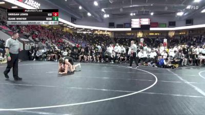 215 lbs Finals (1st & 3rd) - Gabe Winter, Waukee Northwest vs Deegan Lewis, Waverly-Shell Rock