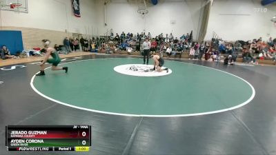 144A Cons. Round 3 - Ayden Corona, Green River vs Jerado Guzman, Natrona County