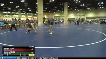 220 lbs Round 1 (8 Team) - Gage Yackee, Foxfire vs Schey Huff, Beach Boyz