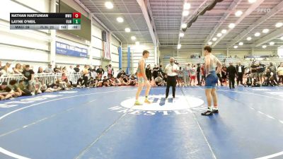 285 lbs Rr Rnd 3 - Nathan Hartunian, MetroWest United Lightning - HSB vs Layne O'neil, Flint Tropics - HSB