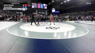 165 lbs Cons. Rd Of 32 - Brock Weaver, GA vs Willie White, FL