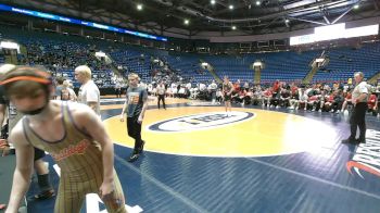 132 lbs Finals (8 Team) - Jude Wild, Mahomet (M.-Seymour) vs Aj Williams, Chatham (Glenwood)