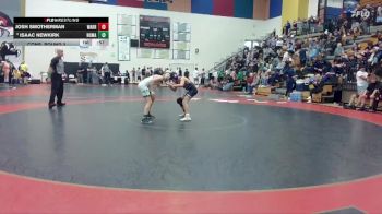 113 lbs Cons. Round 2 - Josh Smotherman, Warrenton vs Isaac Newkirk, North Marion