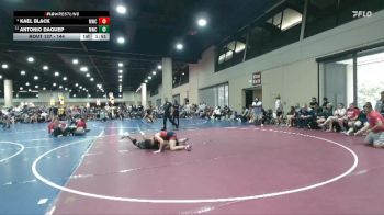 144 lbs Champ. Round 3 - Antonio Daquep, Mustang Wrestling Club vs KAEL Black, Miami Wrestling Club