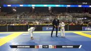 Sofia E Rodriguez vs Aaliyah Ava Barrios 2025 Pan Kids Jiu-Jitsu IBJJF Championship