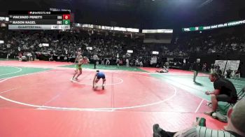 114 lbs Quarterfinal - Mason Nagel, DWC3 vs Vincenzo Peretti, Unattached