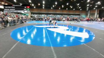 110 lbs Cons. Round 4 - Peyton Polk, Kelso vs Abigail Hasley, Shasta
