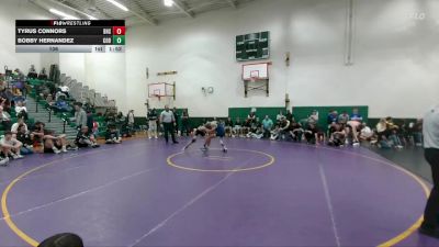 106 lbs Round 3 (6 Team) - Tyrus Connors, Buffalo High vs Bobby Hernandez, Cody