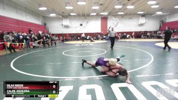 122 lbs Cons. Round 4 - Silas Reese, Clear Lake High School vs Caleb Aguilera, Ukiah High School