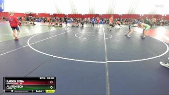 115-116 lbs Round 2 - Raiden Pena, Oswego East vs Austen Eich, Xavier