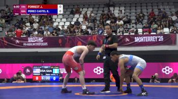 61 kg Quarterfinal - Jax Forrest, USA vs Esteban Perez, GUA