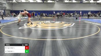 285 lbs Semifinal - Mason Sprinkel, Norwich vs Haven Tatarek, Castleton