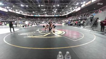 120 lbs Cons. Round 3 - Easton Olson, Riverton vs Rocky Little, Gonzaga Prep