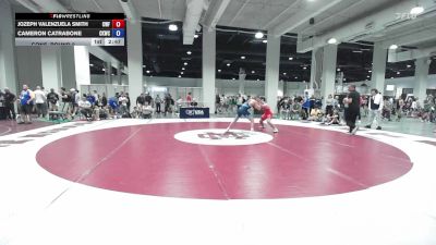 U20 Freestyle FS - 74 lbs Cons. Round 2 - Jozeph Valenzuela Smith, Cyclones Wrestling & Fitness vs Cameron Catrabone, Cliff Keen Wrestling Club