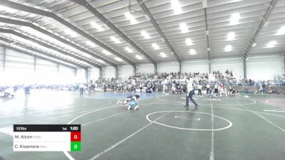 101 lbs Rr Rnd 2 - Marleigh Alcon, Stout Wr Acd vs Chloee Kisamore, Valley Bad Boys