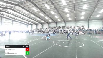 101 lbs Rr Rnd 2 - Marleigh Alcon, Stout Wr Acd vs Chloee Kisamore, Valley Bad Boys